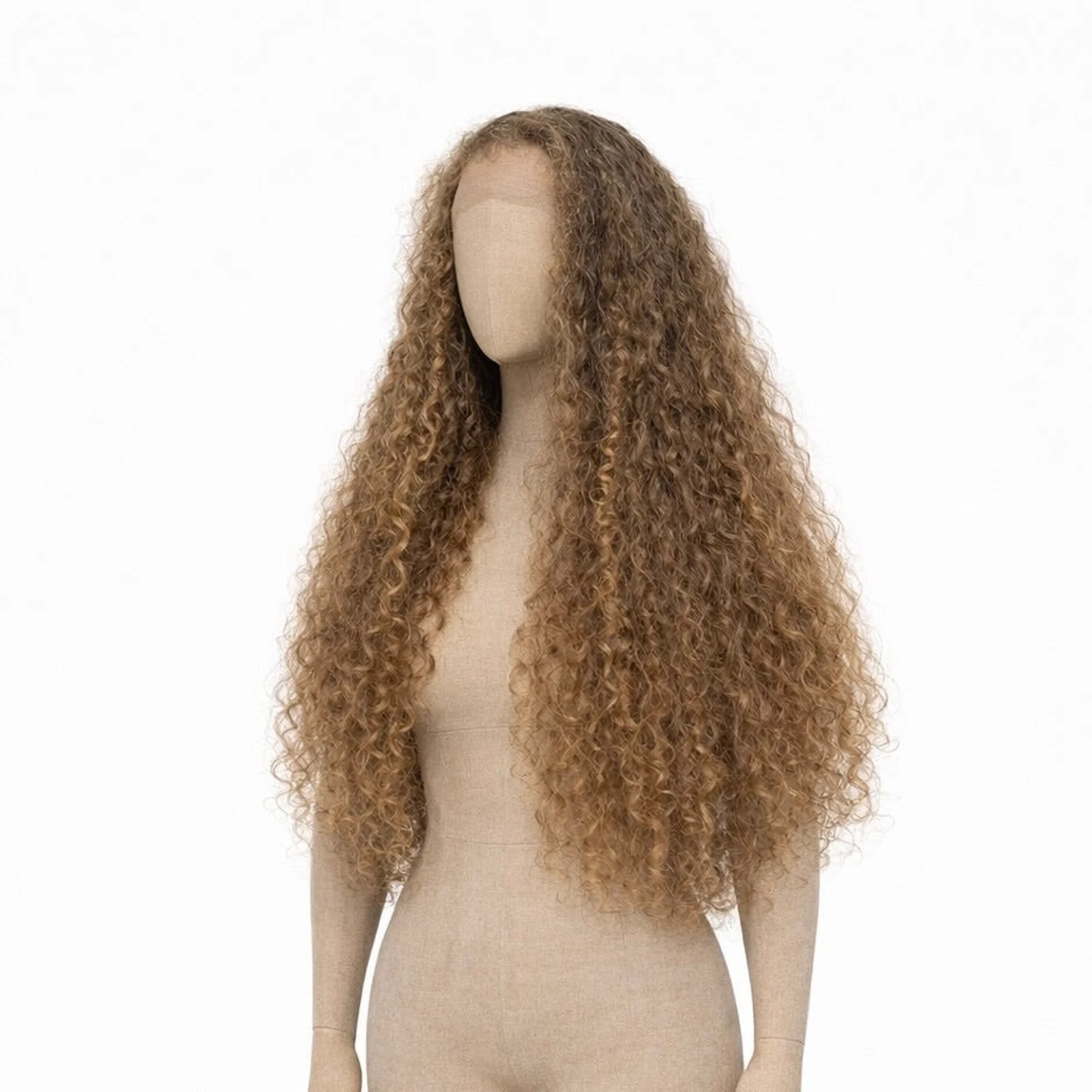 Golden heir curl