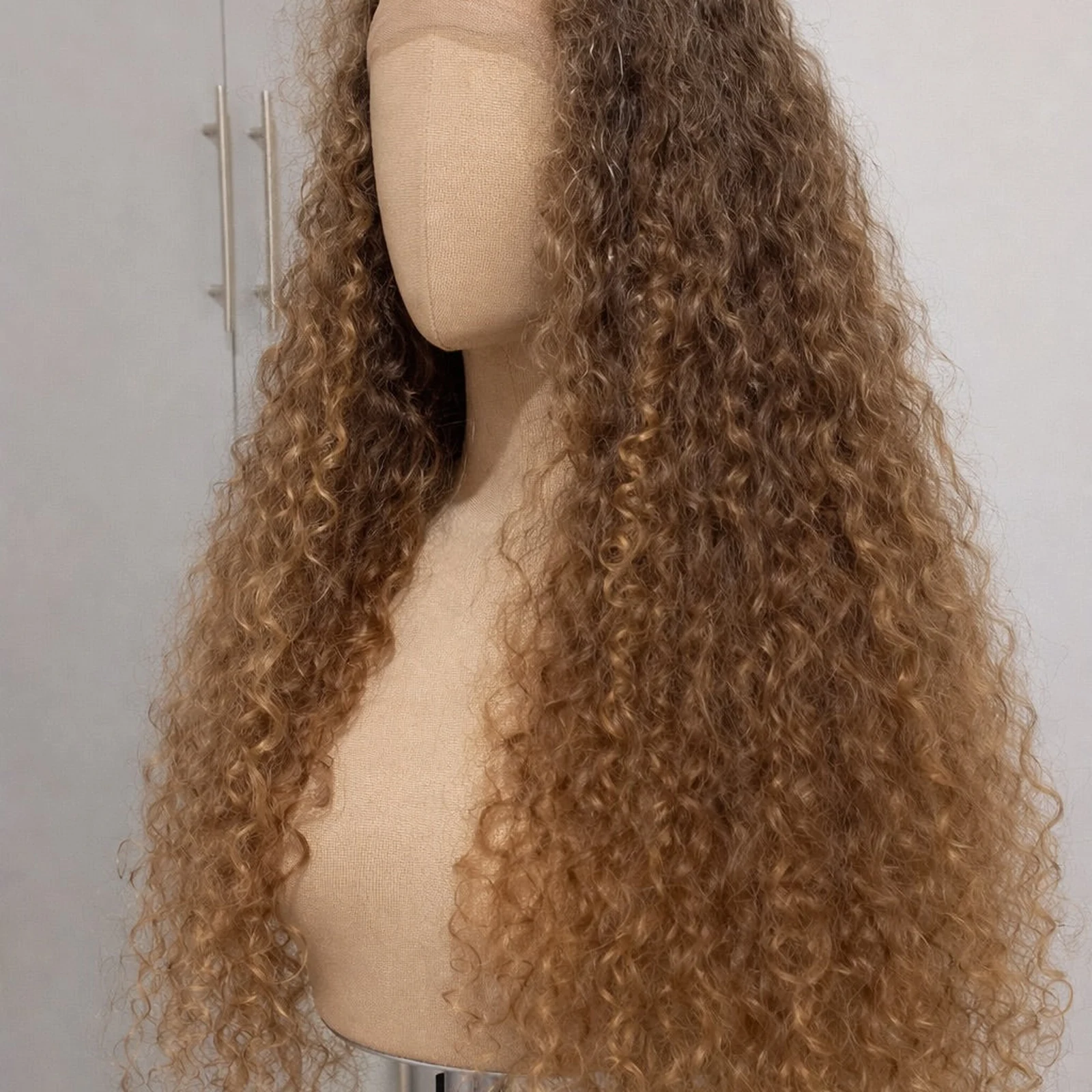 Golden heir curl